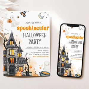 Halloween Party Invites