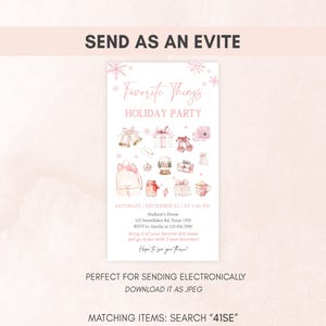 Holiday Party Evite