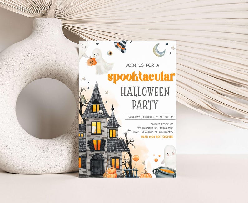 Halloween Party Invitation