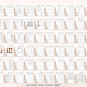 a calendar with a bunch of different things on it