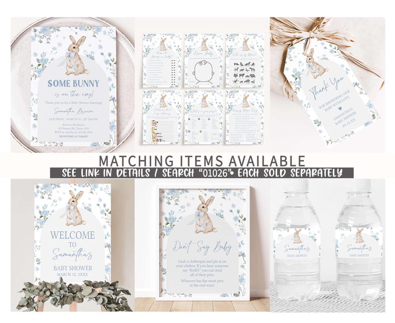 Somebunny Printable Templates