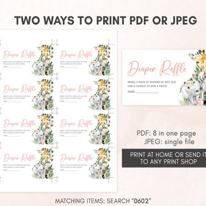 two ways to print a wedding program