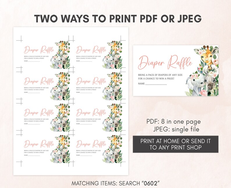 two ways to print a wedding program