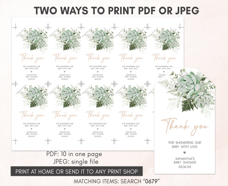 two ways to print a wedding program