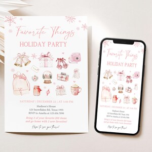 Favorite Things Invite