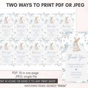 Somebunny Gift Tags