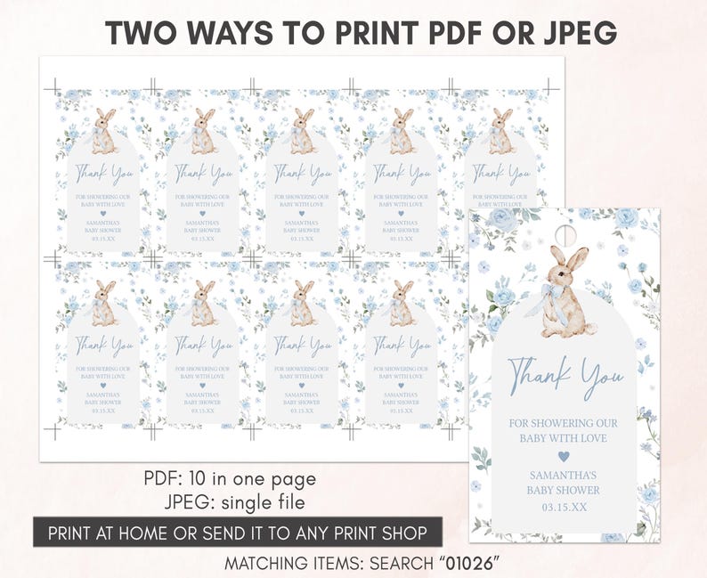 Somebunny Gift Tags