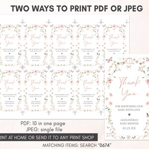 two ways to print a wedding program