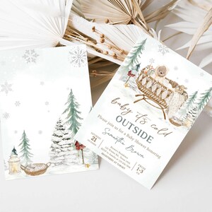 Baby It's Cold Outside Invite