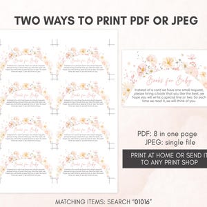 two ways to print a wedding program