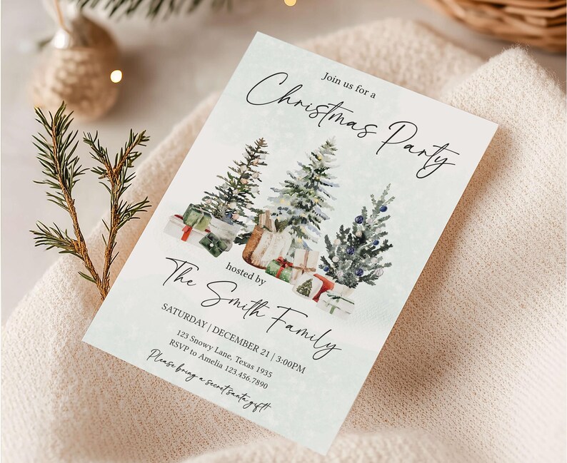 Christmas Invitation
