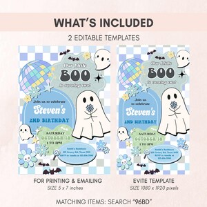 a couple of flyers for a children's birthday party