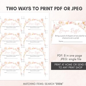 two ways to print a wedding program