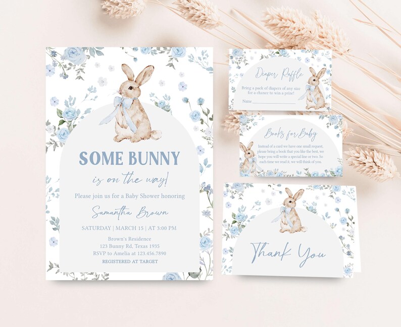 Somebunny Invitation Set