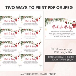 Christmas Baby Books for Baby