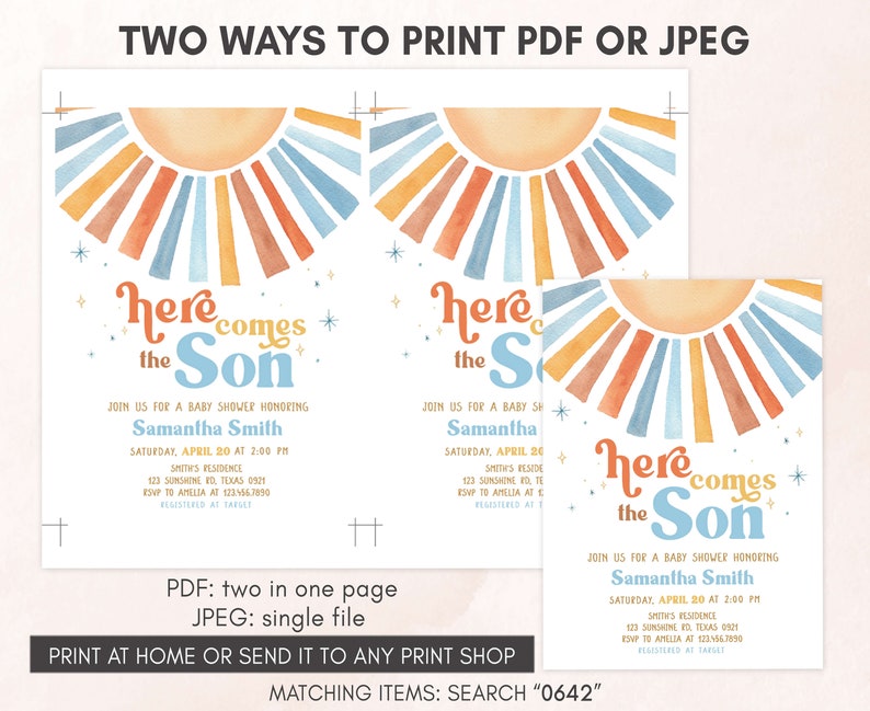 a pair of flyers for a children's birthday party