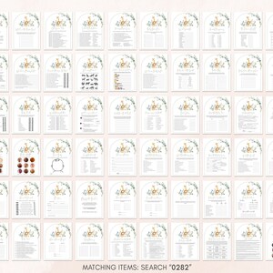 Editable Jungle Baby Shower Games Bundle, Safari Baby Shower Game Pack, Gender Neutral Greenery Jungle Animals Games Printable Template 0282 image 3