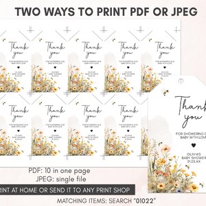 a bunch of tags with flowers on them