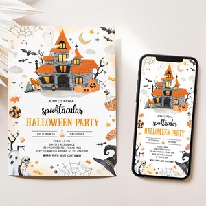 Spooktacular Party Invites
