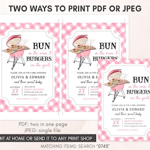 BBQ Invitation Template