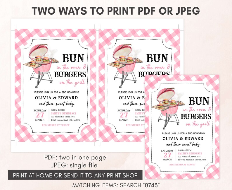 BBQ Invitation Template