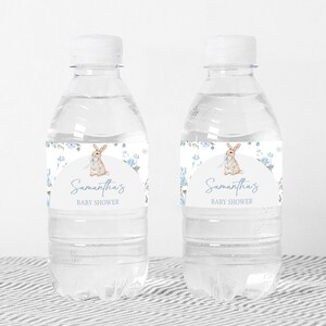 Somebunny Water Bottle Label