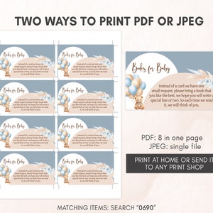 two ways to print for a baby shower
