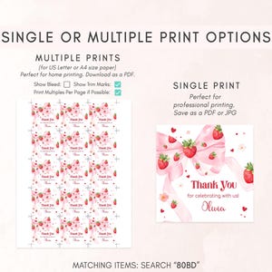 Girl First Birthday Squared Favor Tags