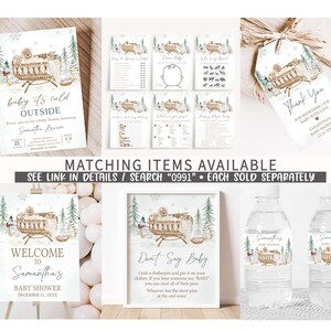 Winter Printable Templates