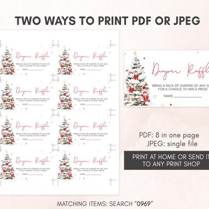 Winter Diaper Raffle