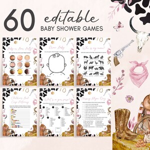 a list of games for a baby shower