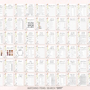 a calendar with a bunch of different things on it
