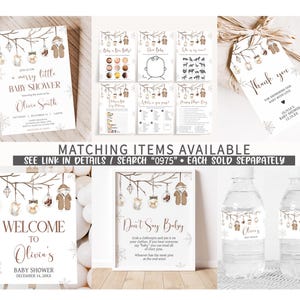 A Merry Little Baby Printable Templates