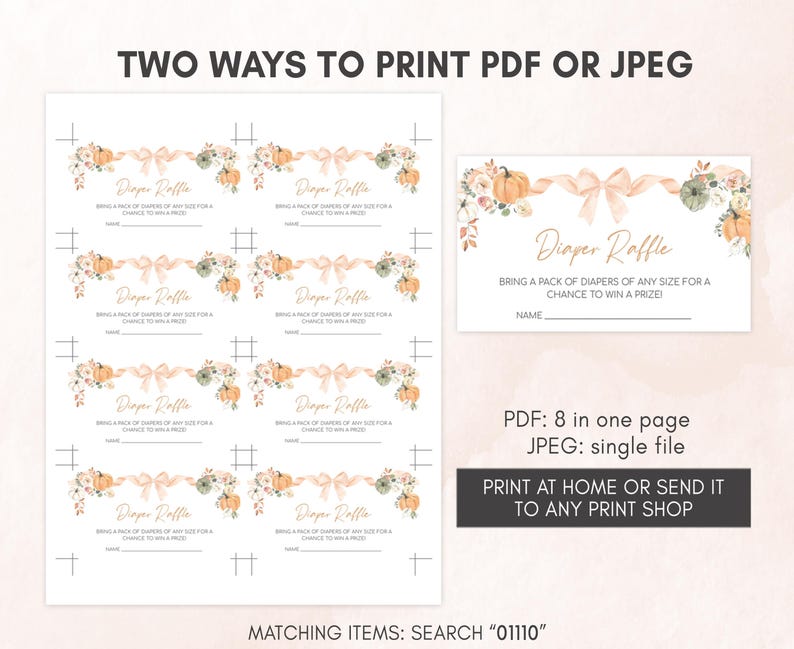two ways to print a wedding guest book