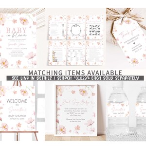 Girl Floral Printable Templates