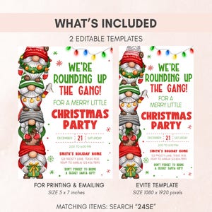 Merry Little Invitation Set