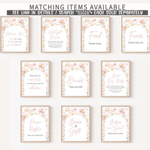 a set of nine matching items for a wedding