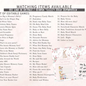 Pink Floral Bunny Games Bundle