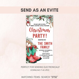 Christmas Party Evite