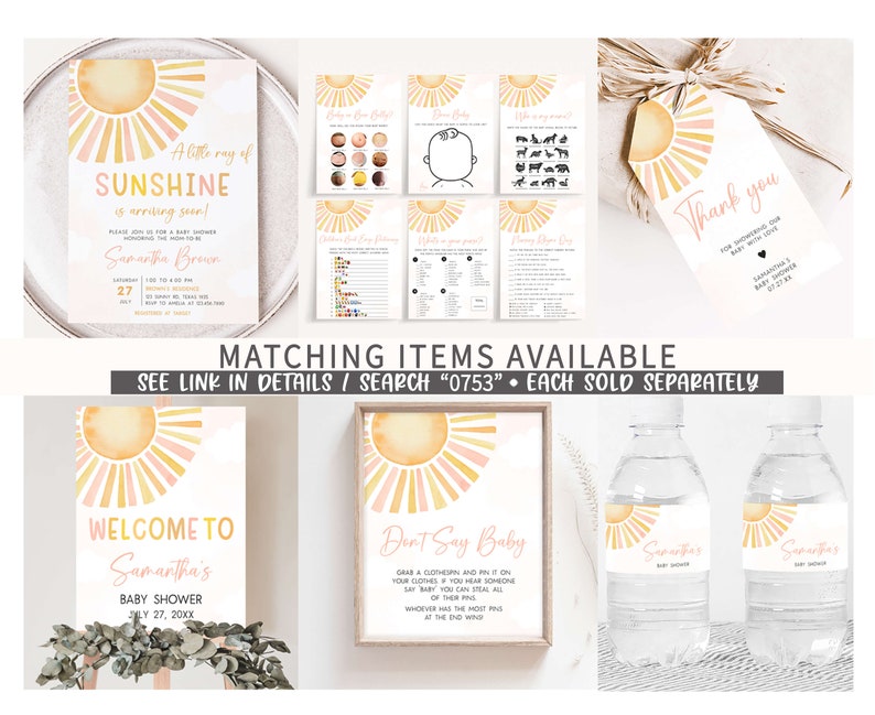 Girl Sun Printable Templates