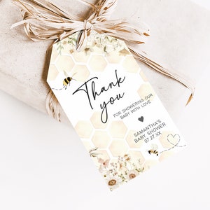 Bee Favor Tag