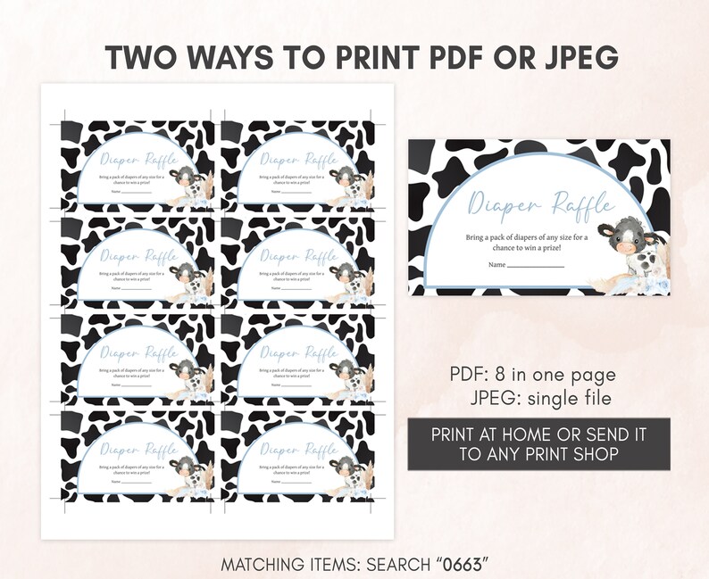 two ways to print a free printable gift card
