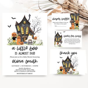 Little Boo Invitation Set