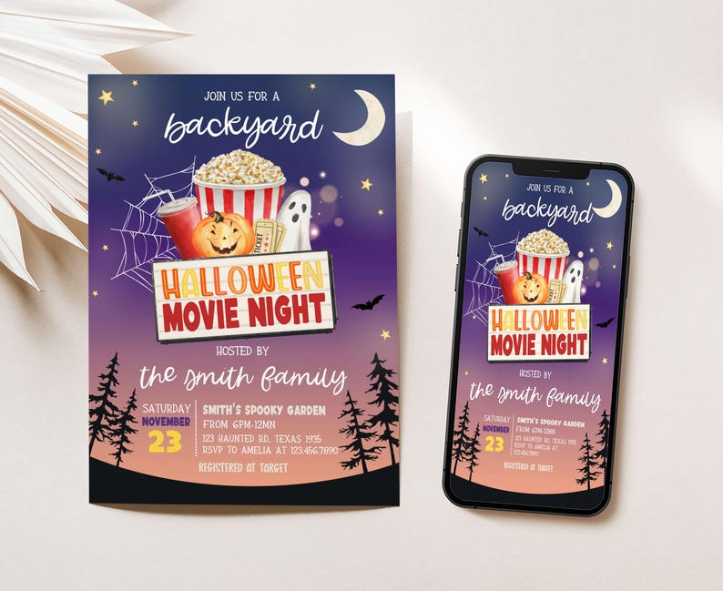 Halloween Invites