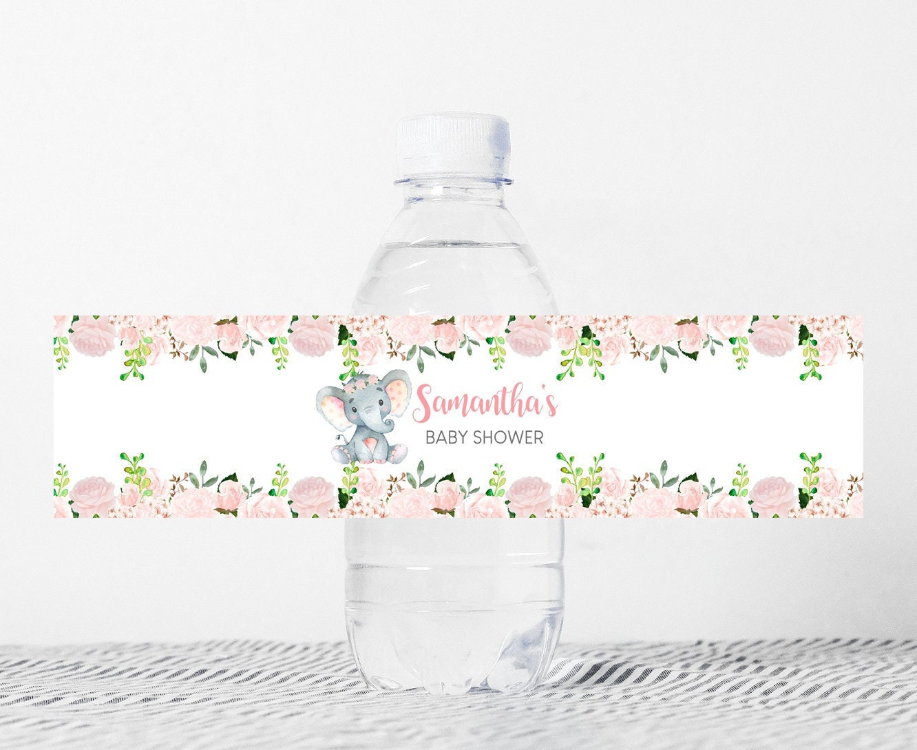 Plantillas Imprimibles De Etiquetas Para Botellas De Agua Para Baby Shower
