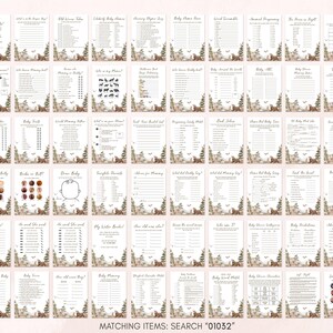 a poster with a bunch of trees on it