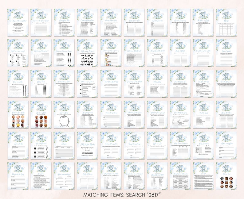 a sheet of paper with a bunch of flowers on it