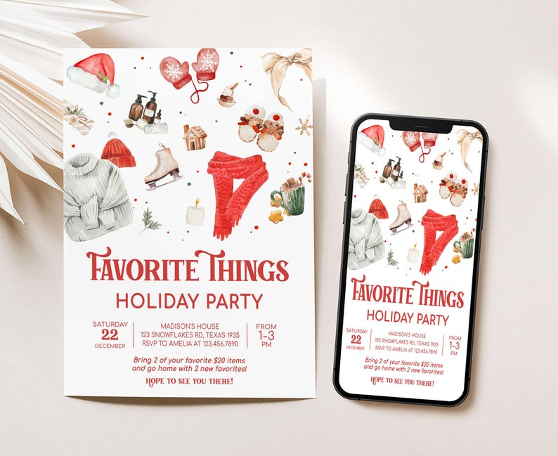 Holiday Party Invite
