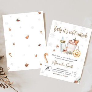 Winter Baby Shower Invite