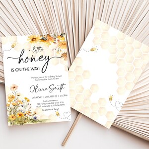 a honey is on the way baby shower is on the way